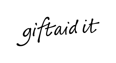 handwritten logo "gift aid it"